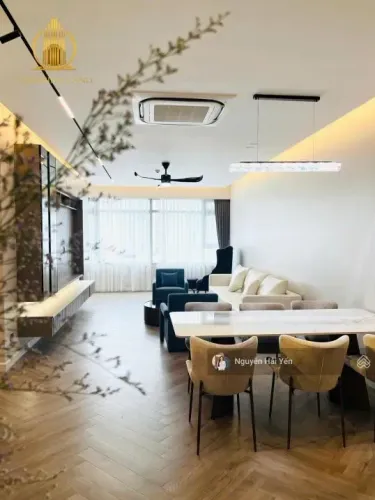 For Rent: Saigon Pearl 3-Bedroom Apartment 135m2 Fully Furnished with Modern Design