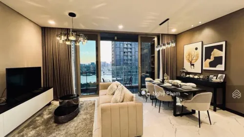 Available Now - 3BR Apartment at Empire City for Immediate Lease - Beautiful Furniture with River View