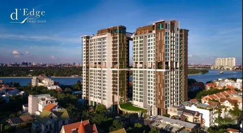 D'Edge Thao Dien for Rent with Thai Cong Designer Furniture, River View