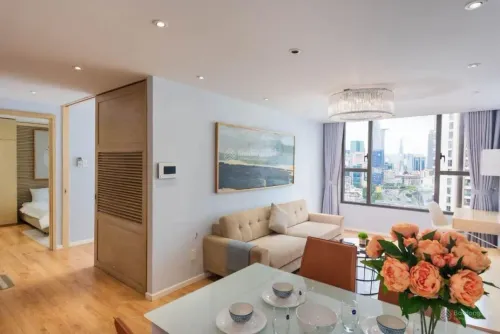 For Rent: 2BR 2BA River Gate Apartment 74m² Fully Furnished