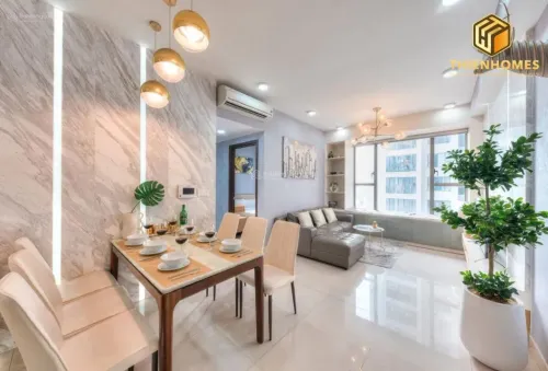 For rent 3BR 2BA apartment at The Tresor 100m² with Saigon River view